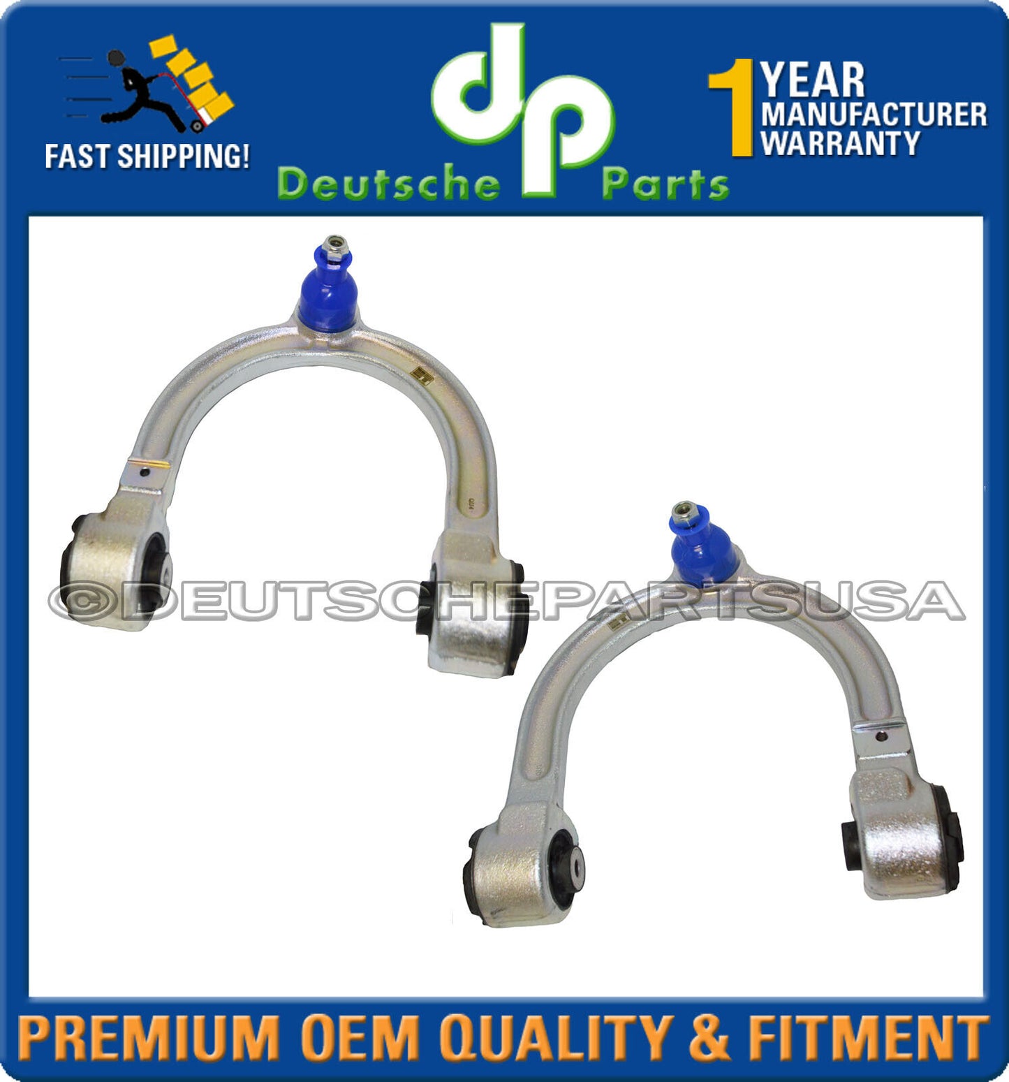 For Mercedes W211 Front Upper Control Arm Ball Joints Sway Bar Suspension Kit 6