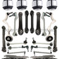 FRONT REAR CONTROL ARMS BALL JOINTS TIE RODS Suspension for BMW E90 325I KIT 22
