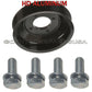 ALUMINUM WATER PUMP PULLEY + BOLTS 11511730554 HEAVY DUTY UPGRADE BMW E36 SET 5