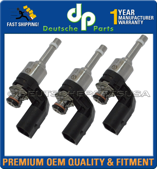 For Porsche Cayenne 3.6 Lower Fuel Injectors Genuine 955 605 232 00 Set of 3