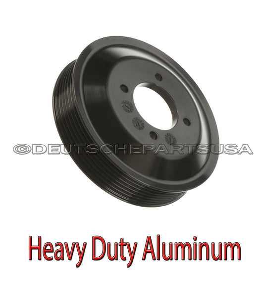 WATER PUMP PULLEY 11511739527 - HEAVY DUTY UPGRADE - ALUMINUM for BMW E36