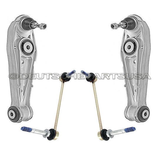 PORSCHE 911 996 986 Front Lower Control ARM Arms Ball Joint Sway Bar Links SET 4