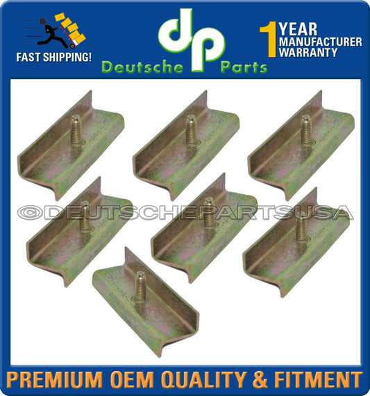 Porsche 911 912 930 Bracket for Front Spoiler Brand New 91150302300 SET of 7