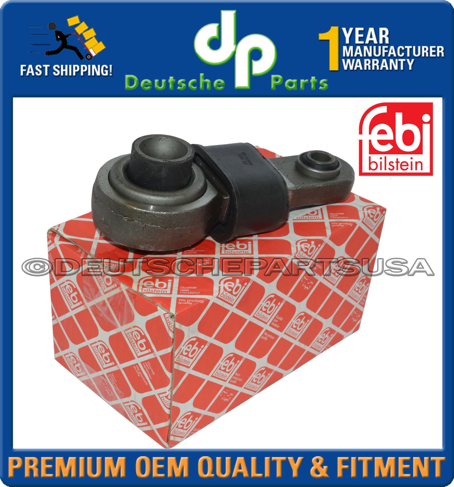 VOLVO C70 S70 V70 850 REAR OUTER CONTROL ARM Mount Mounting BUSHING 3516122 FEBI