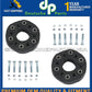 DRIVE SHAFT FLEX JOINT DISC KIT for MERCEDES FRONT + REAR 2 x 2304100115 SET 2