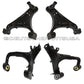 LAND ROVER LR4 FRONT REAR UPPER SUSPENSION ARM ARMS BALL JOINT JOINTS L+R SET 4