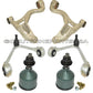 JAGUAR S TYPE Front Control Arm Arms Ball Joints Tie Rod Rods SUSPENSION KIT 12