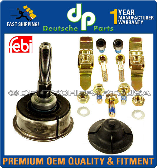 NEW FEBI MERCEDES W126 380SE 350SD 300SEL 560SEL GUIDE ROD MOUNT KIT 1263301335