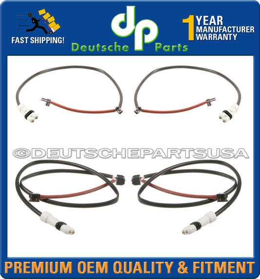 PORSCHE 911 Front & Rear LH + RH Brake Disc Pad Wear Sensor 99361236801 SET 4