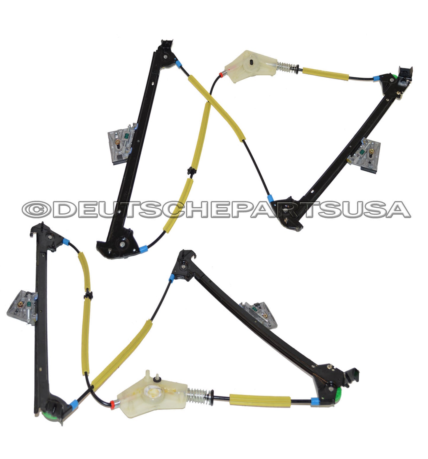 PORSCHE BOXSTER 911 997 POWER WINDOW REGULATOR 98754207501 + 98754207601 L+R SET