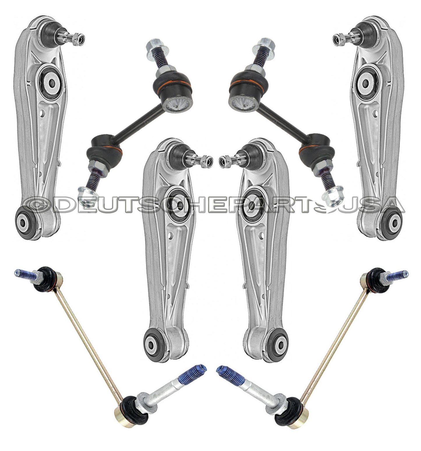 PORSCHE 911 996 C2 Control ARM Arms Ball Joint SWAY STABILIZER BAR LINK LINKS 8
