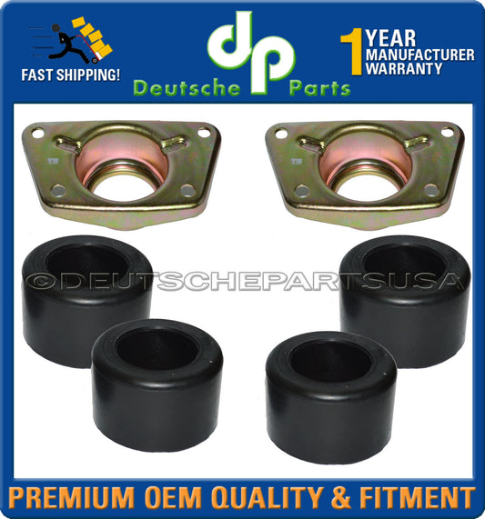 Porsche 911 Cover Plate for Rear Torsion Bar Spring Plate Mount + BUSHING SET 6