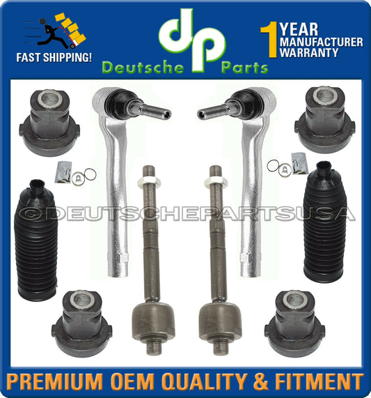 Mercedes W164 ML GL STEERING Tie Rod Rods Inner Outer Rack Mount Bushings Set 10