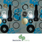 Land Rover Discovery Defender Drop Arm Ball Joint Kit 2