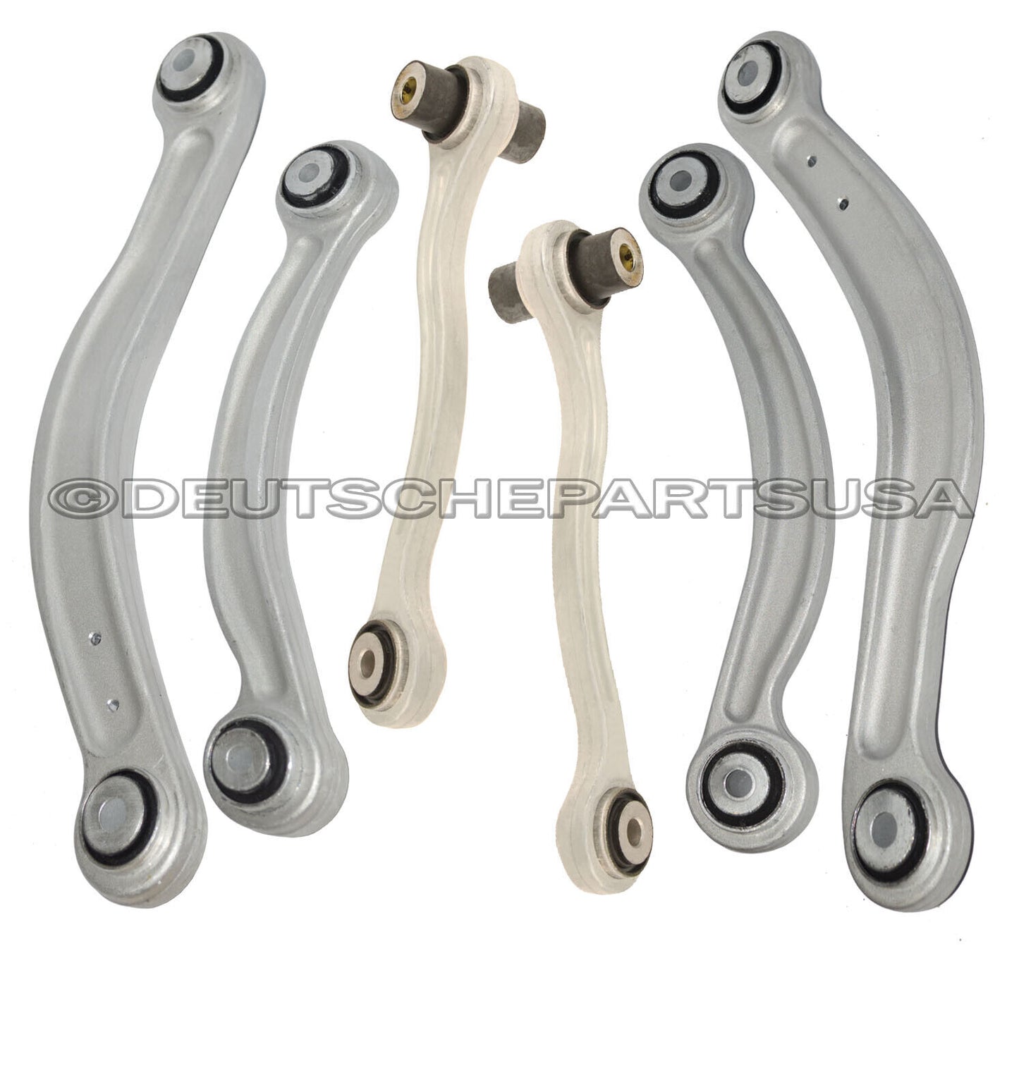 Mercedes W204 W212 REAR CONTROL ARM ARMS BALL JOINTS TIE RODS SUSPENSION KIT 6Pc