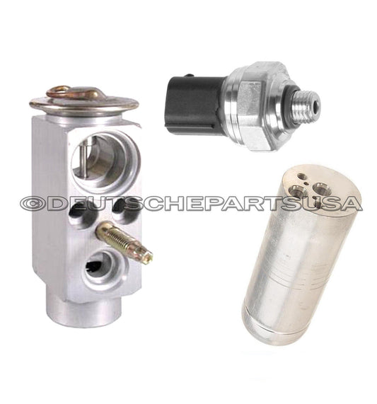 A/C PRESSURE SWITCH RECEIVER DRIER EXPANSION VALVE for BMW E46 E83 323Ci 325xi