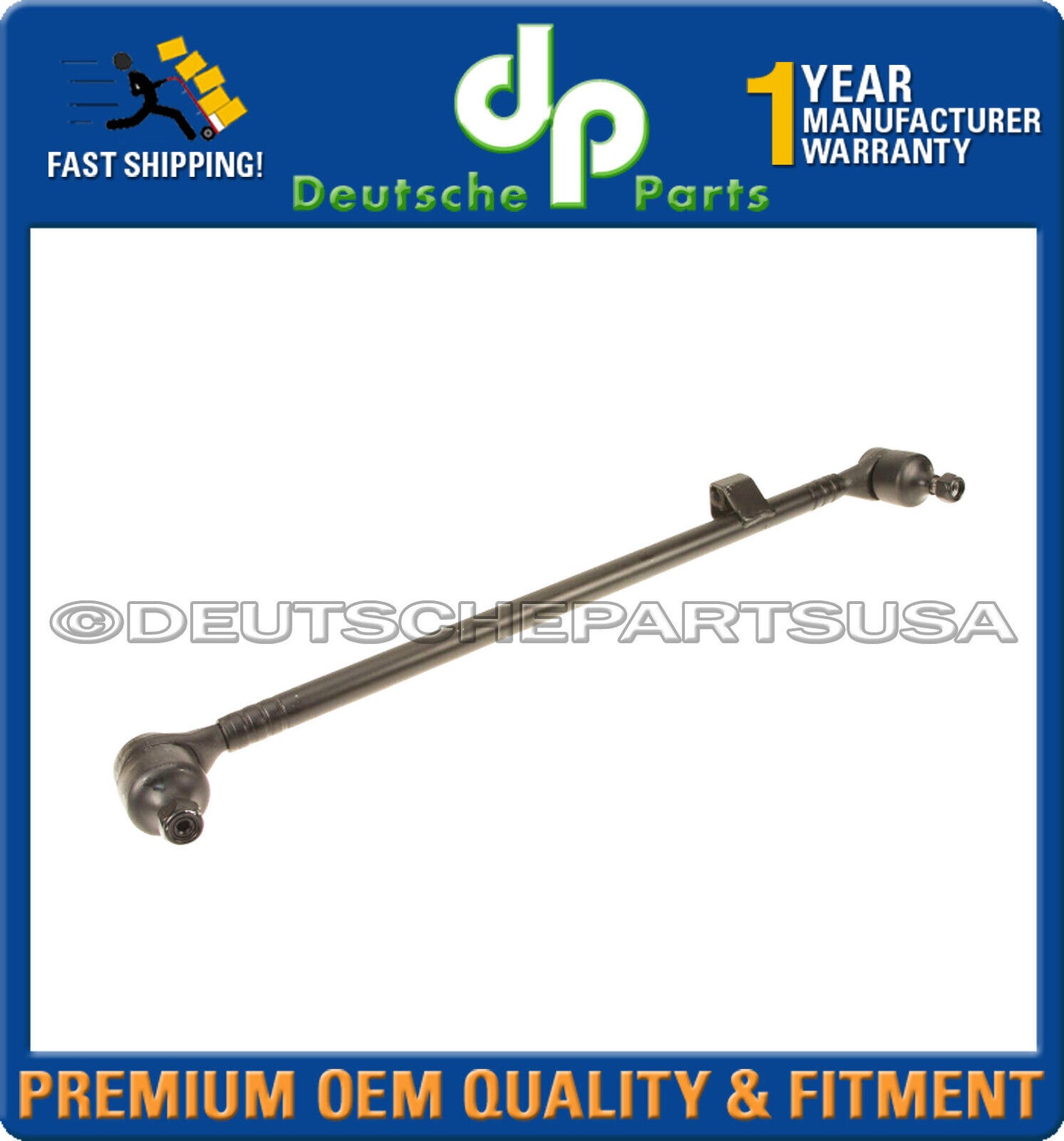 MERCEDES W124 Center Drag LInk TIE ROD RODS BALL Joint E320 E200 300E 300D SET 5