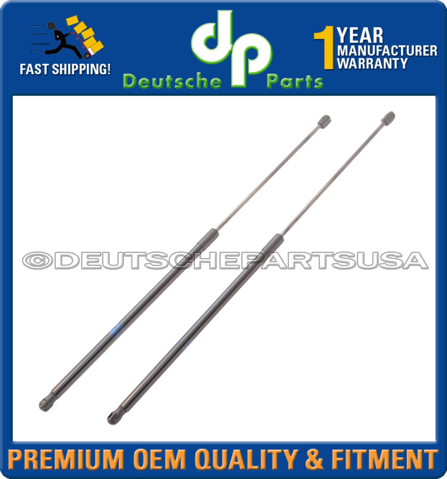 For Audi A4 A5 Quattro S4 S5 Front Hood Lift Support Gas Strut  8T0823359 Set 2