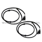 PORSCHE 928 Front & Rear L+R Brake Disc Pad Wear Sensor 92861231103 SET of 4