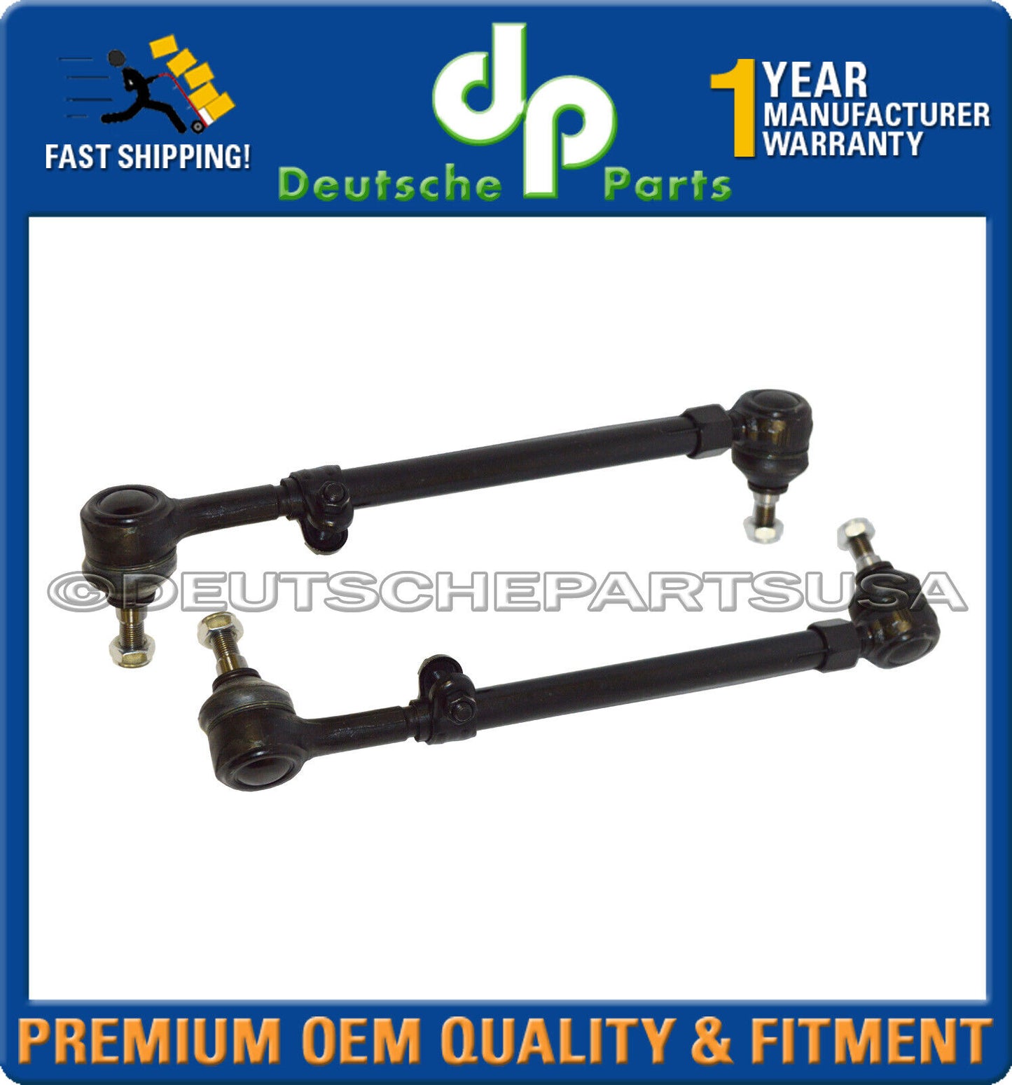 MERCEDES W124 Center Drag LInk TIE ROD RODS BALL Joint E320 E200 300E 300D SET 5