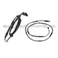 FRONT + REAR BRAKE PAD INDICATOR SENSORS FOR BMW X3 X4 34356790303+34356790304