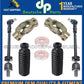 Porsche 911 912 930 Steering Coupling U-Joint Assembly + Turbo Tie Rod Kit Set 8