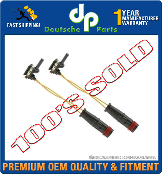 MERCEDES W211 W220 FRONT REAR BRAKE PAD WEAR SENSOR SENSORS INDICATOR SET