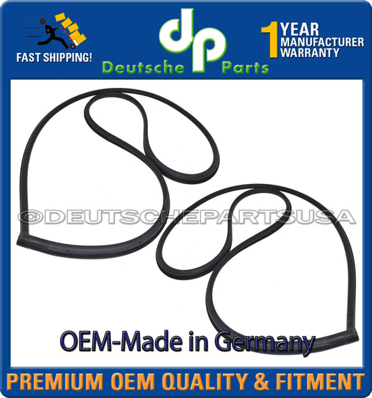 Porsche 911 LH RH Door Seal 96453109500 96453109600 OEM-Made in Germany Set of 2