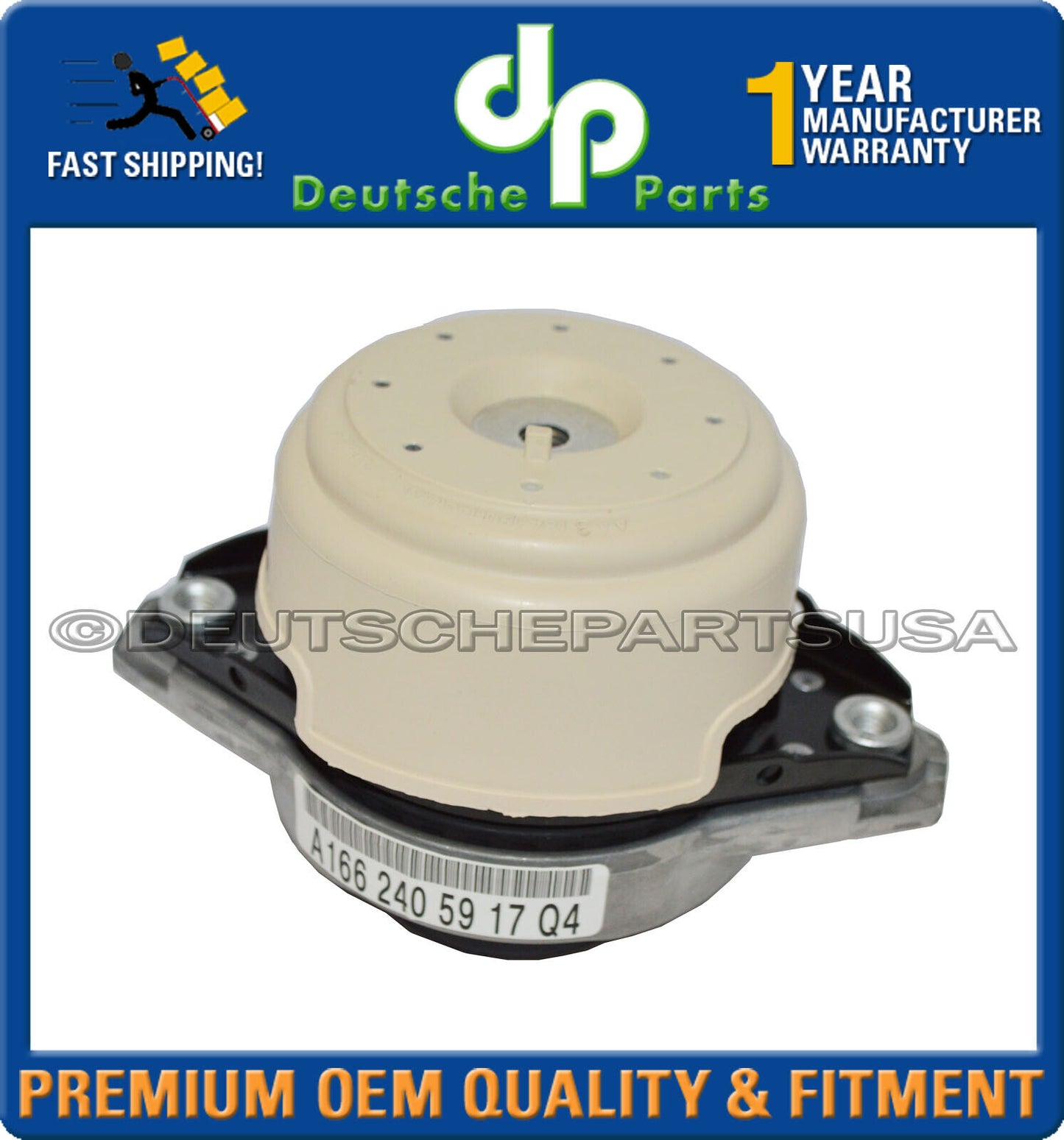 Mercedes W166 GL450 ML350 ML400 Engine Motor Mount Mounts LEFT + RIGHT Set of 2