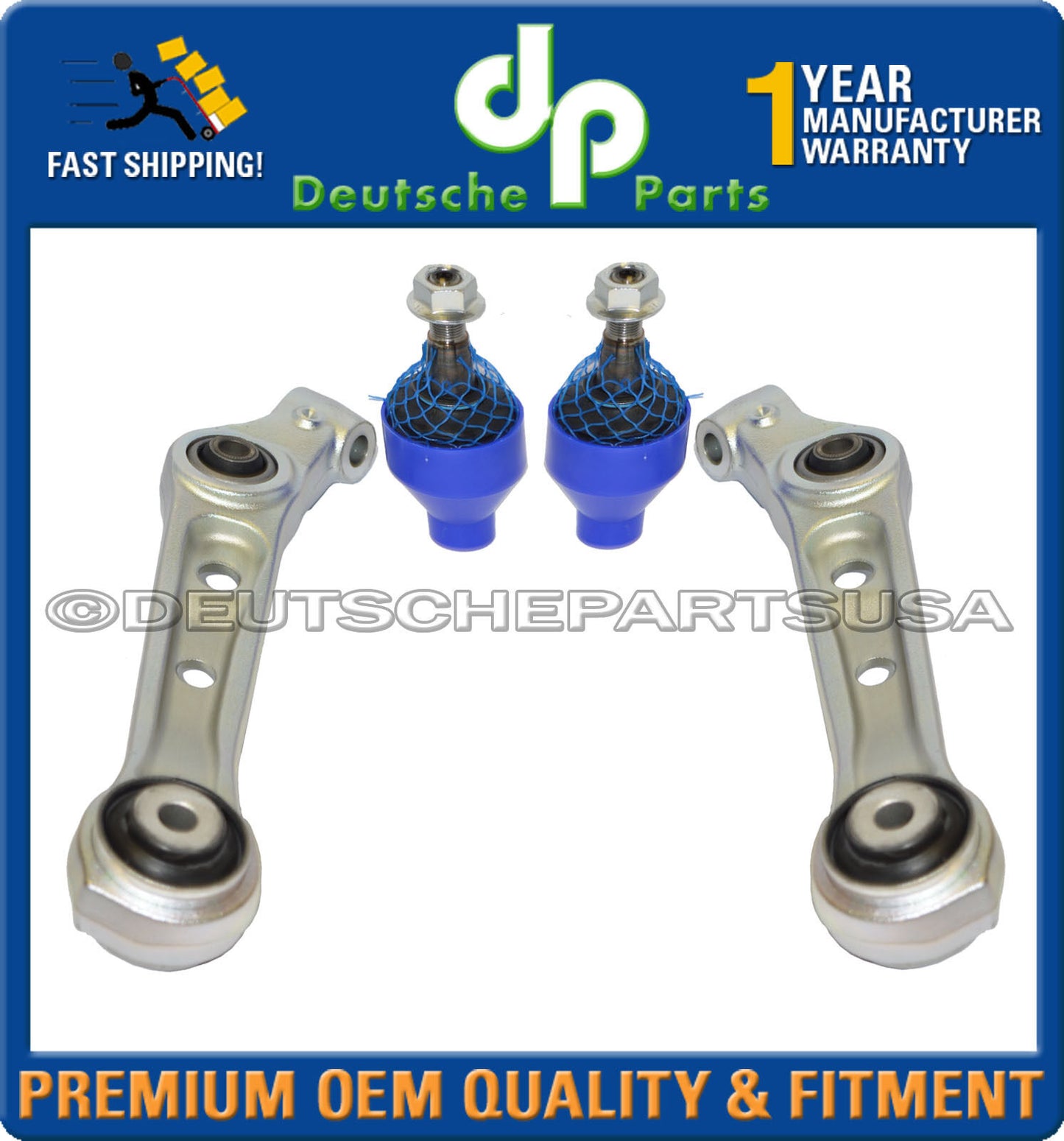 Front Lower Control Arms Ball Joints Sway Stabilizer bar Links BMW XDrive Set 6p