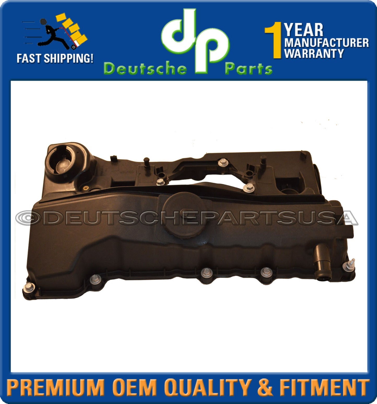 BMW N46 1.8 2.0 L Valve Cover Cylinder Head With Seals E90 E60 11127555212 OEMQ