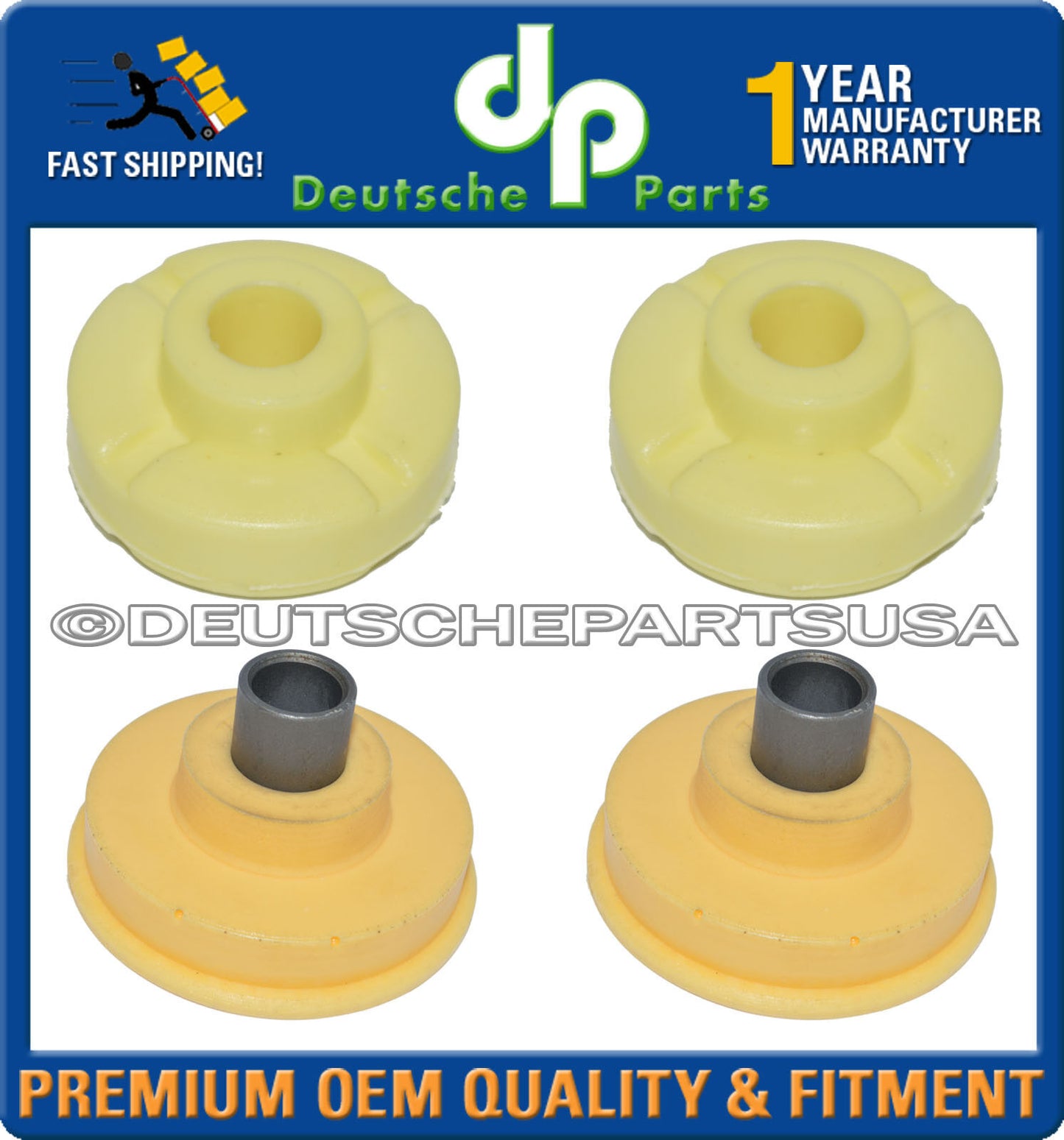 BMW X5 E70 X6 E71 FRONT REAR UPPER LOWER SHOCK STRUT SUPPORT MOUNT BUSHING SET 8