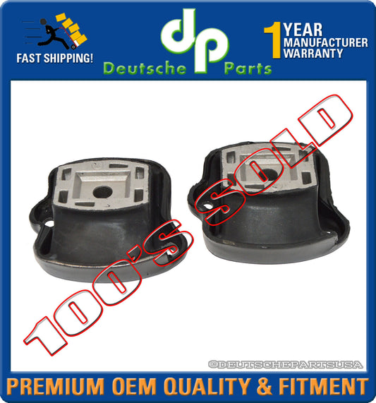 Mercedes R107 SL Engine Motor Mount Mounts 1072412513 A1072412513 LEFT+RIGHT SET
