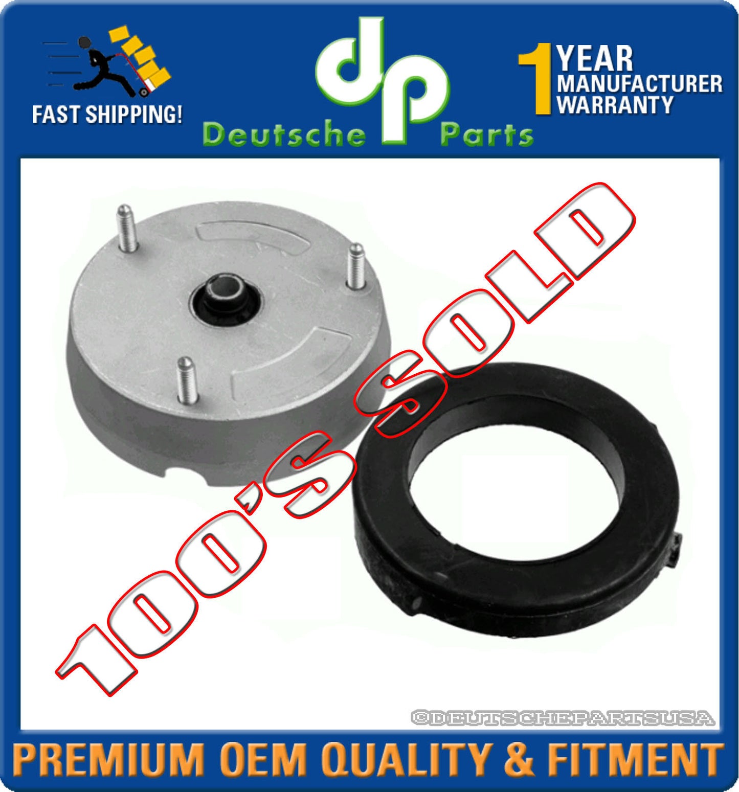 FRONT LEFT / RIGHT STRUT SHOCK MOUNT MOUNTING for BMW E70 X5 E71 X6 31336788776