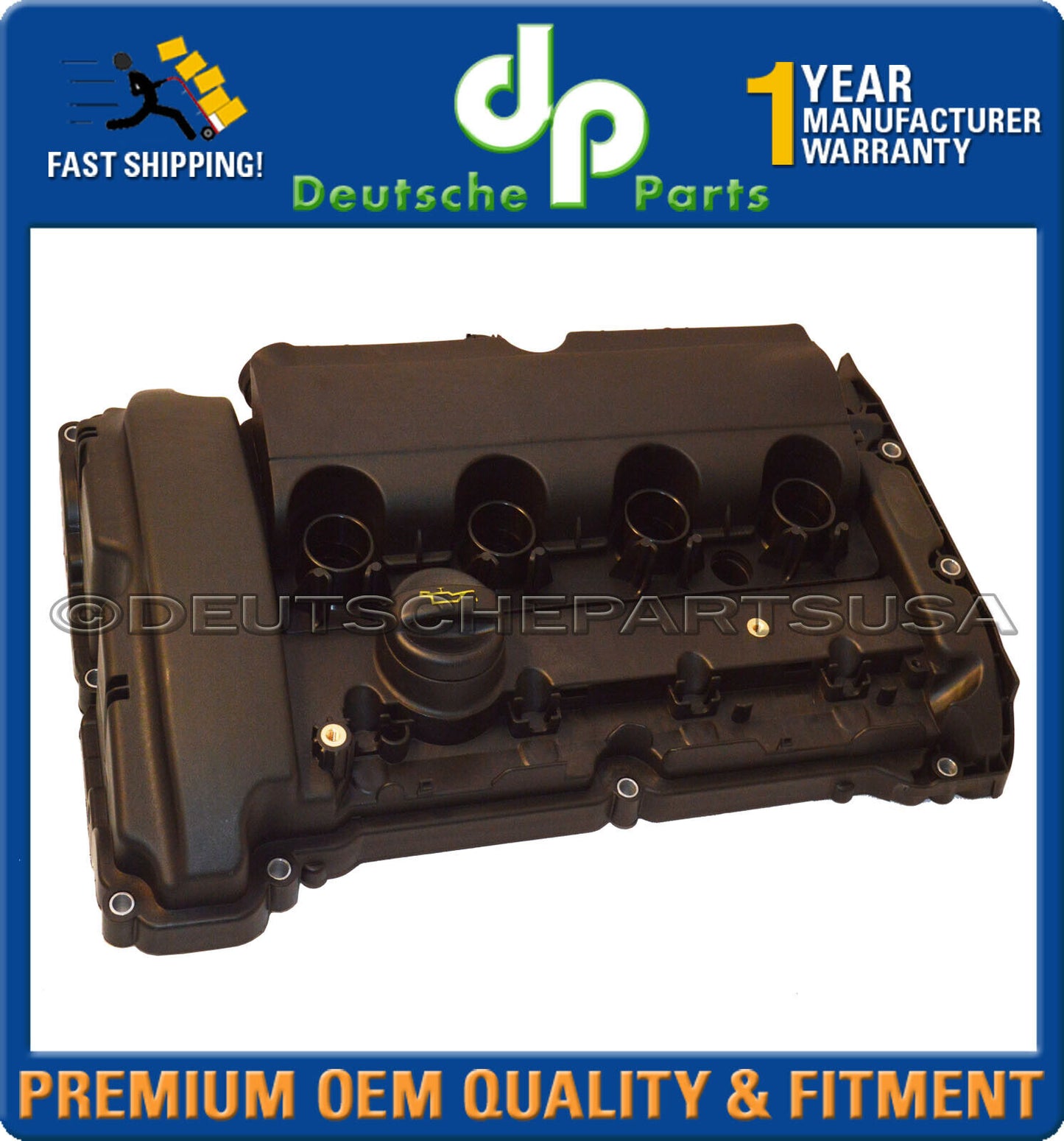 For Mini Cooper R55 R56 R57 R6 S JCW Engine Valve Cover + Gasket 11 12 7 646 555