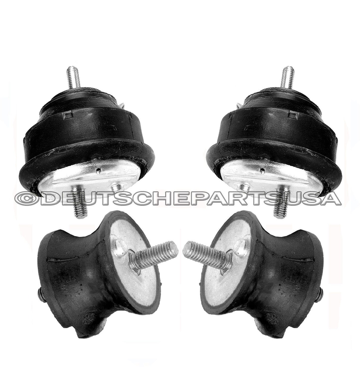 HYDRO Engine Motor Transmission Mount Mounts for BMW E36 318ti 318iS 318i SET 4