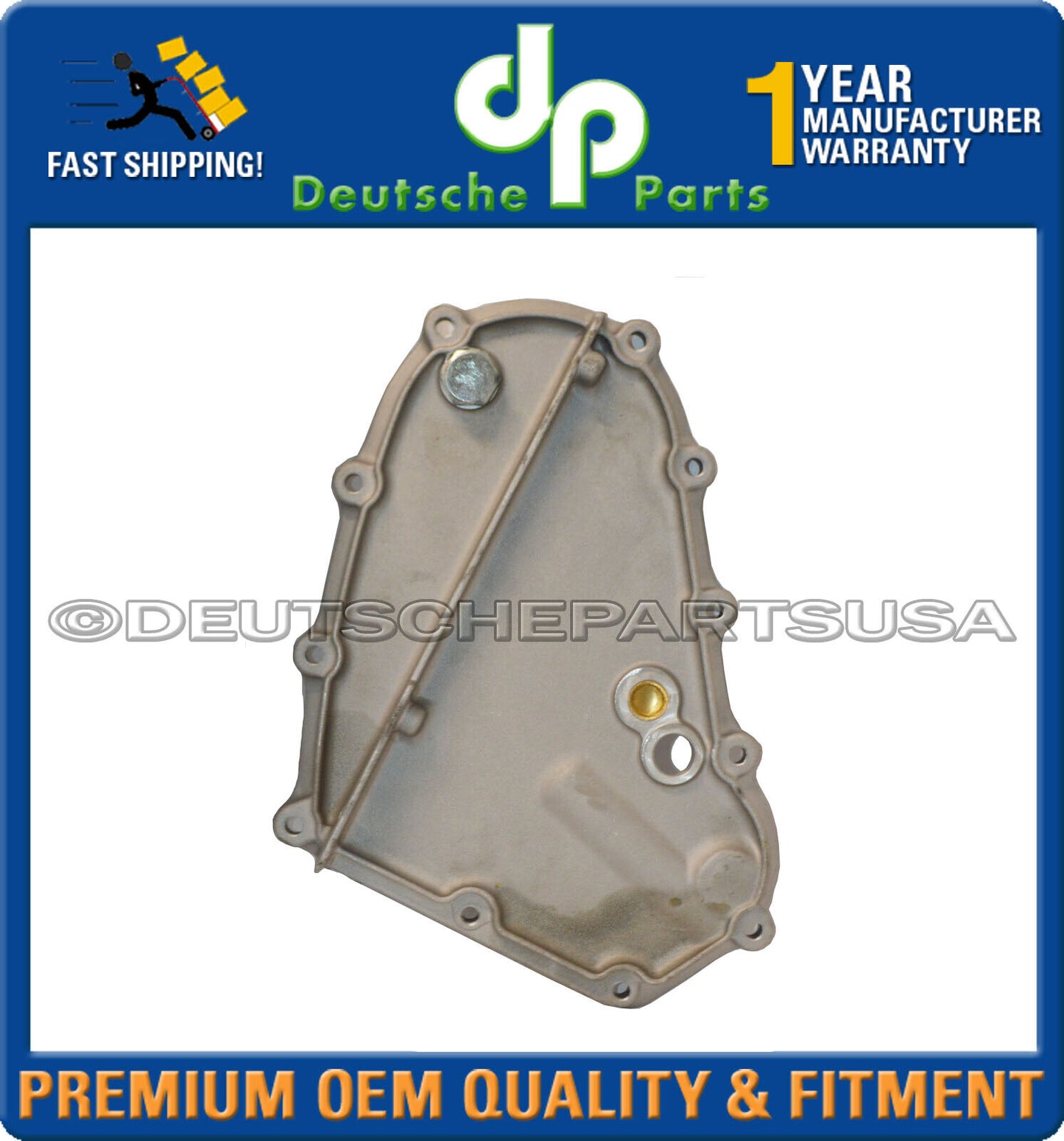Porsche 911 930 Timing Chain Cover Housing L+R 93010506308 93010506410 Set 2