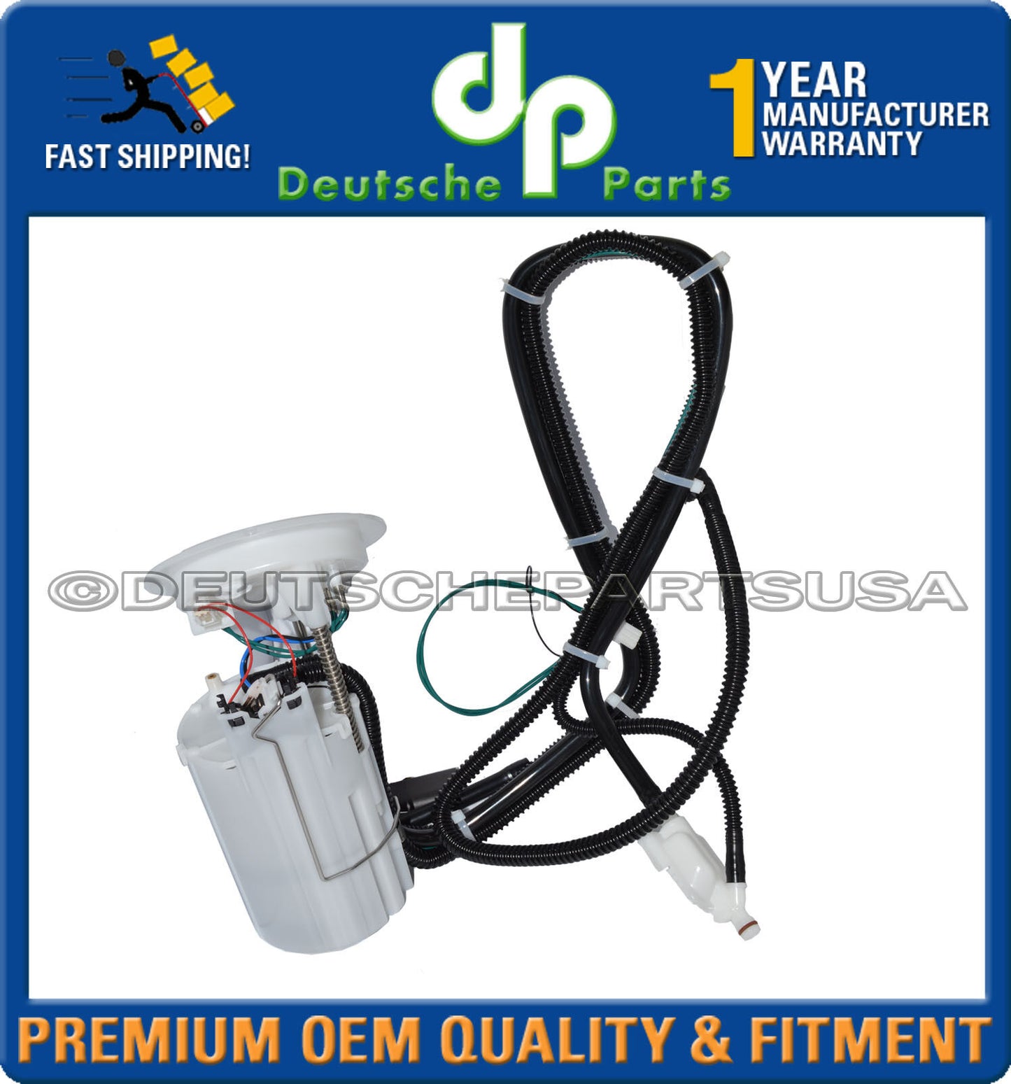 BMW 525i 530i 545i 650i Electric Fuel Pump Assembly with Fuel Level Sending Unit