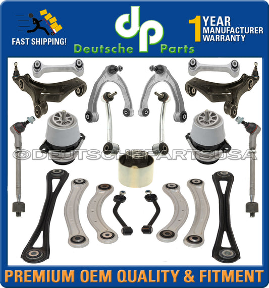 PORSCHE CAYENNE FRONT REAR Control Arm Ball Joint ENGINE MOUNT SUSPENSION KIT 21