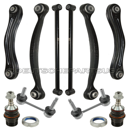Mercedes W164 W251 Rear Tie Rod Control Arm Arms Ball Joint Strut Suspension Kit