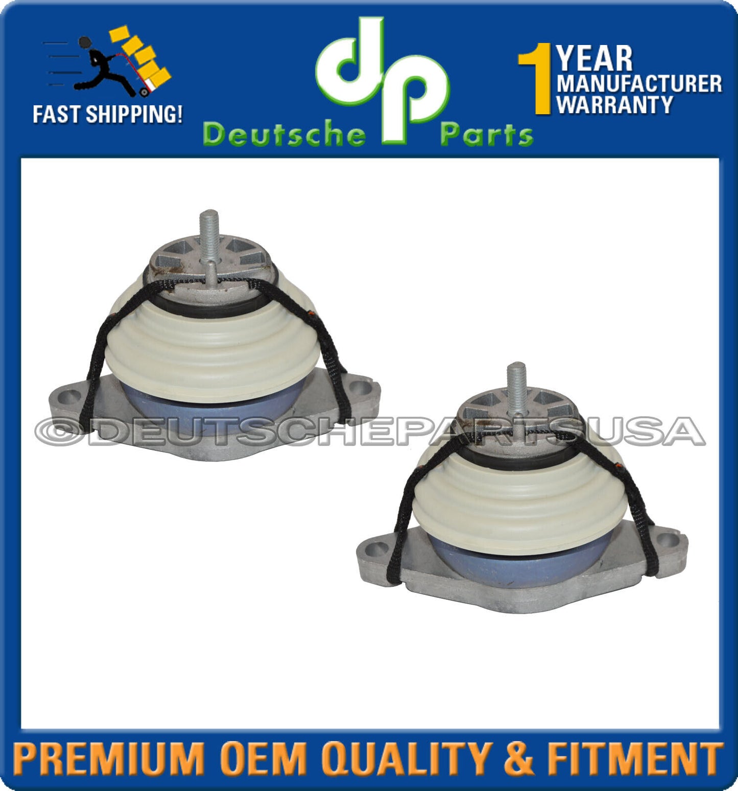 Jaguar AWD XF XJ 13-17 Engine Motor Mount Trans Mount Mounts L+R C2D 19070 Set 3