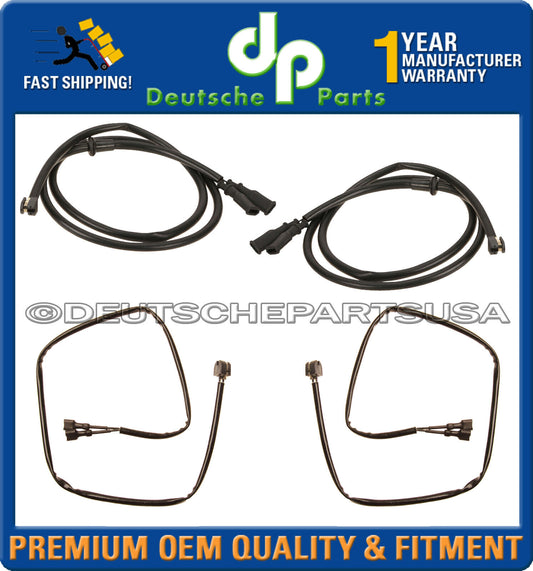 PORSCHE 928 Front Rear Brake Disc Pad Wear Sensor 92861231501 SET of 4 1982-1986