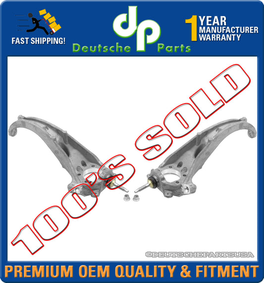 JAGUAR S TYPE FRONT LOWER CONTROL ARM BALL JOINT SET XR852807 + XR852808 L + R