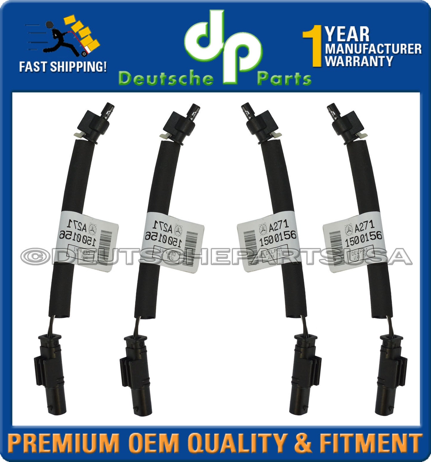Mercedes W203 Camshaft Position Sensors Adjuster Magnets w/ Wiring Harness Set12