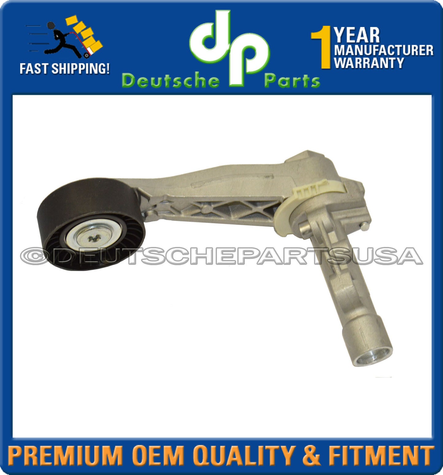 Mini R55 R57 R60 Cooper S Clubman Drive Belt Tensioner w/ Pulley 11287571015