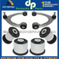 Porsche Panamera Front Upper Lower Control Arm Ball Joint Joints Bushings Set 6