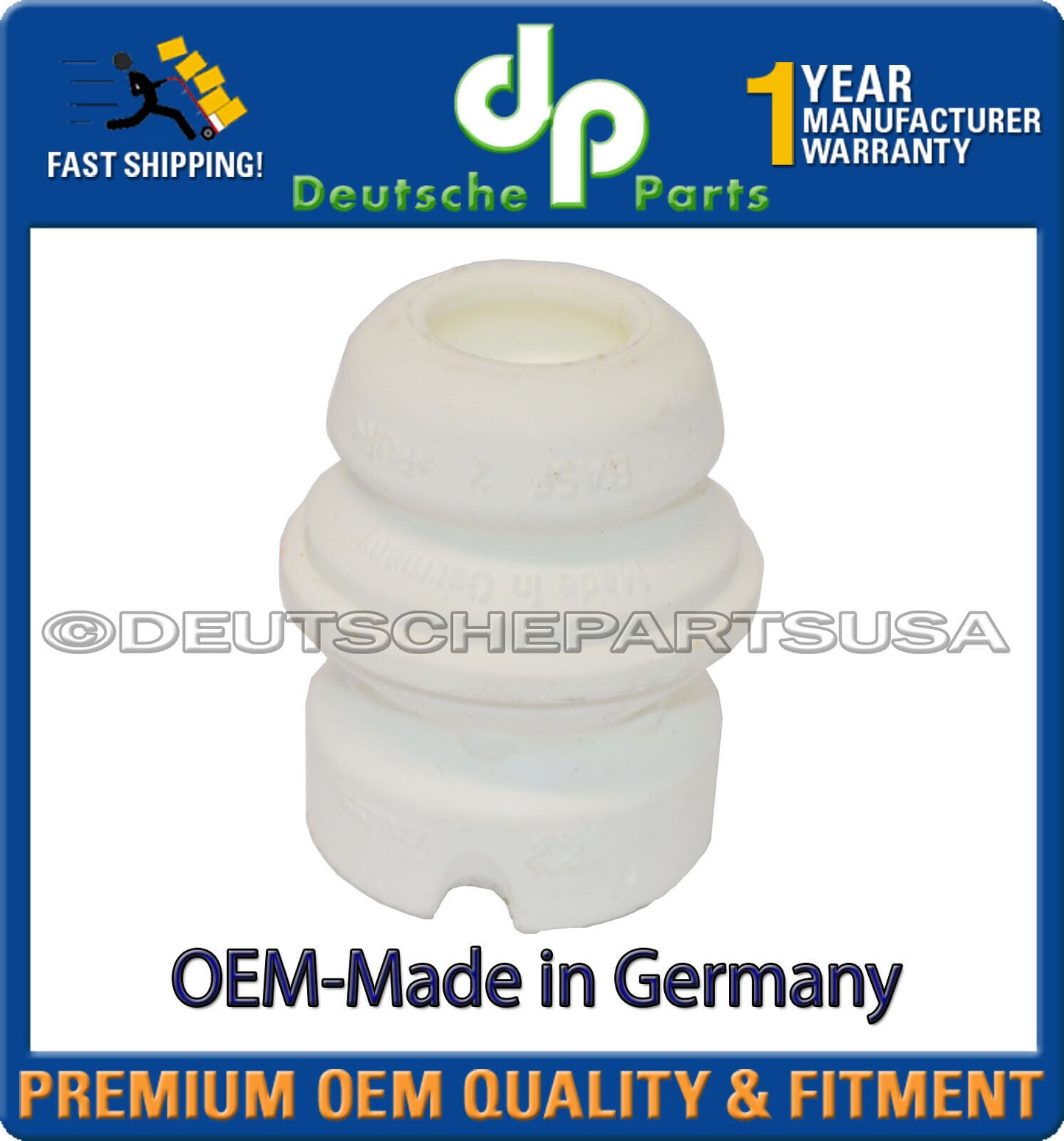 BMW E90 E92 325i 328i 330i LH + RH Front Bump Stop for Strut 31336771352 Set 2