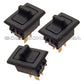 PORSCHE 911 930 912 CARRERA POWER WINDOW DOOR SWITCH 911 613 621 03 SET of 3