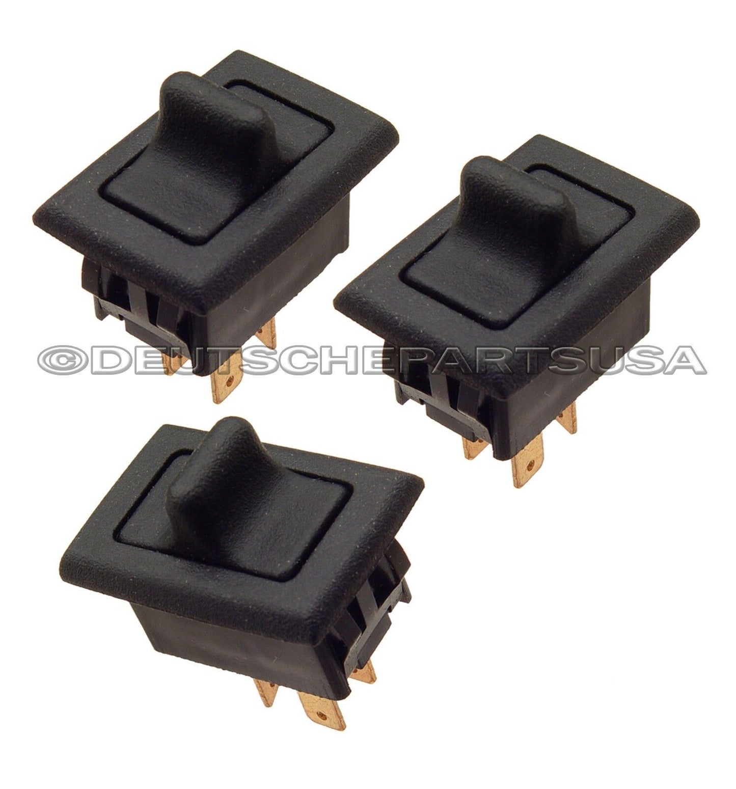 PORSCHE 911 930 912 CARRERA POWER WINDOW DOOR SWITCH 911 613 621 03 SET of 3