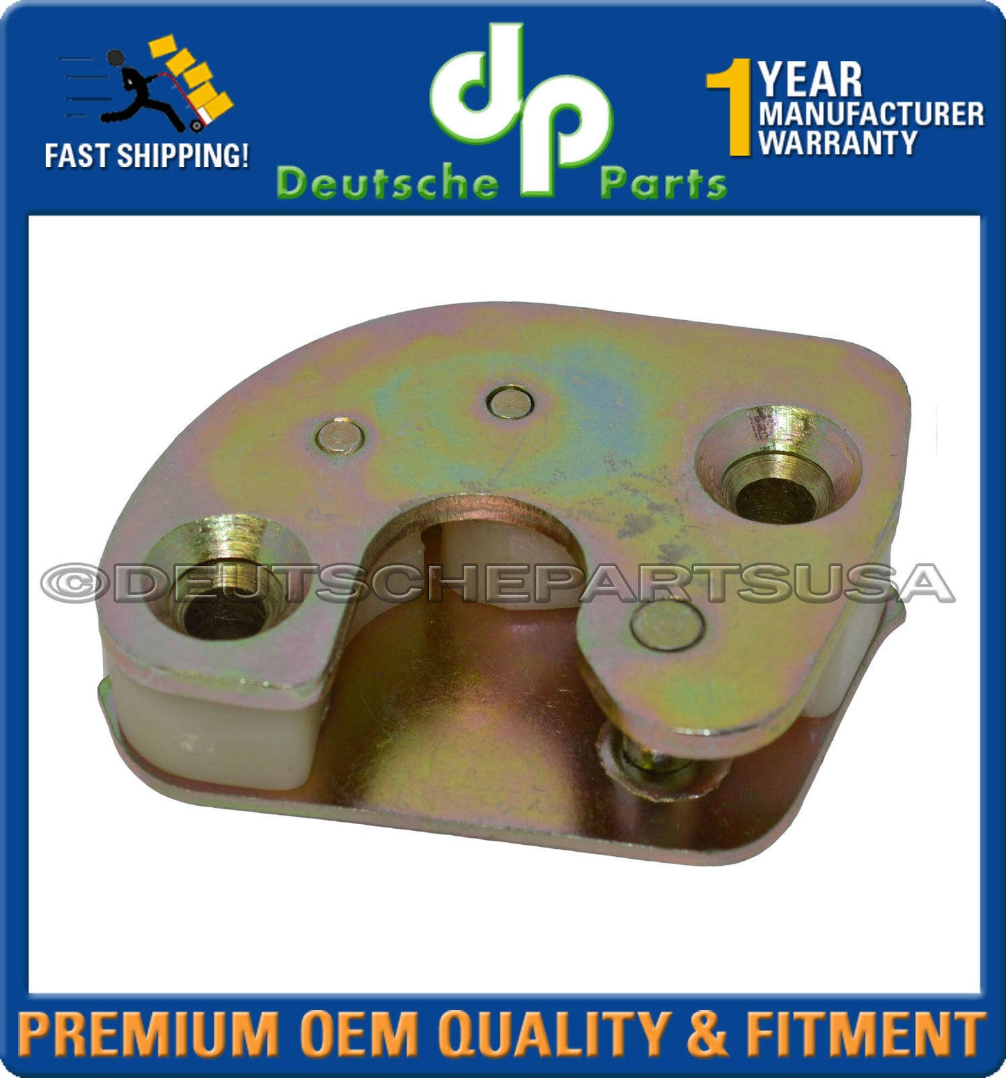 PORSCHE 911 912 930 DOOR STRIKER STRIKE PLATE DRIVER SIDE 1968-1998 LEFT